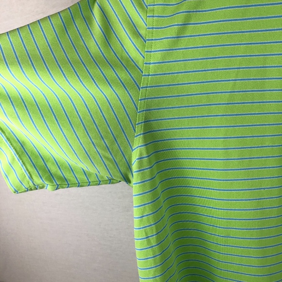 Peter Millar | Summer Comfort Striped Polo -L - Picture 5 of 6